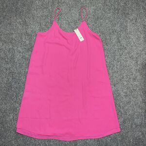 ALYA Dress Womens Size XS Pink Mini Casual Strappy Lined Y2K Slip